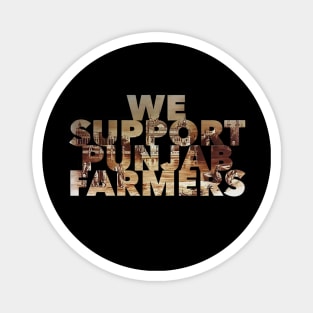 We support Punjab farmers Magnet